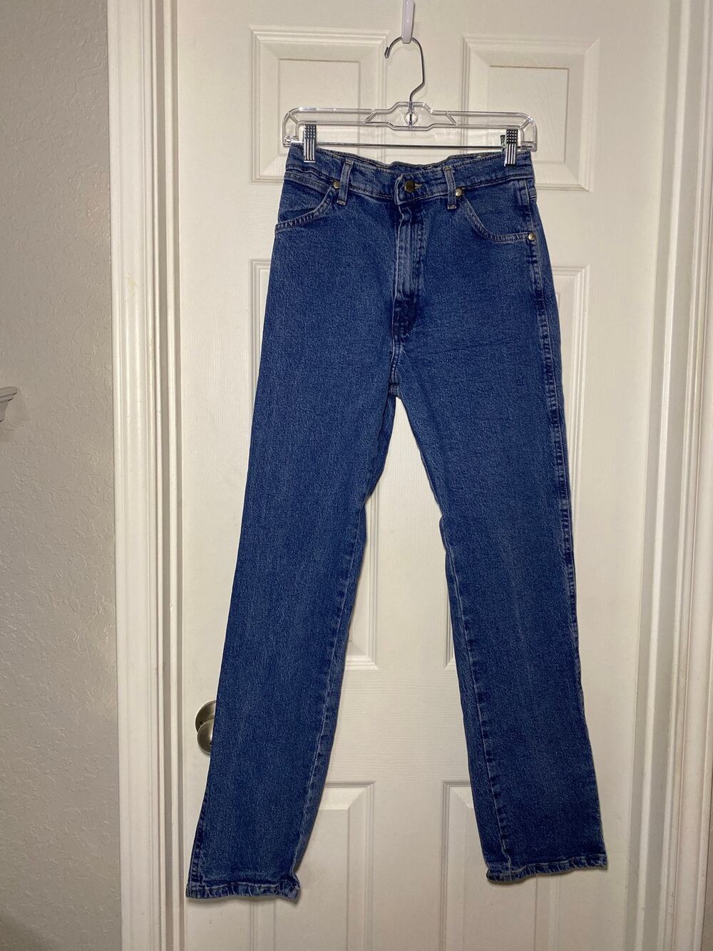 Vintage Wrangler Women’s High Rise Cowboy Cut Slim Fit Denim Jeans Size 11 x 32